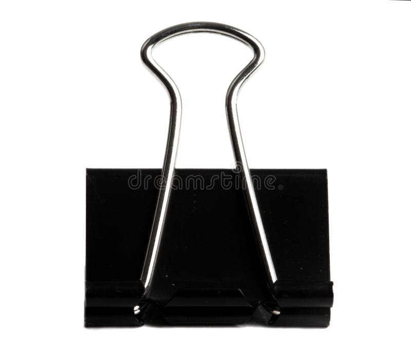 Binder clip stock image. Image of remember, attachment 4659893
