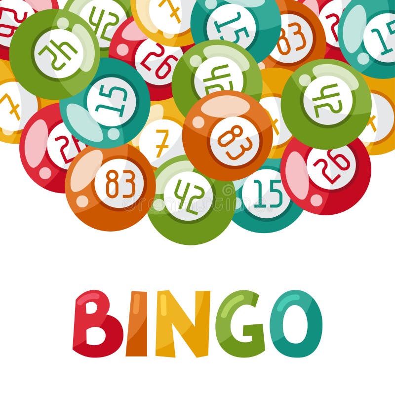 Bingo ball border stock vector. Illustration of illustration - 20902338