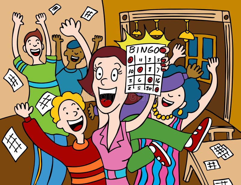 bingo zwycięzca ilustracji bingo zwycięzca ilustracji