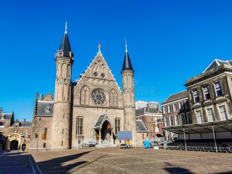 Binnenhof, La Haye, Pays-Bas photos stock Binnenhof, La Haye, Pays-Bas photos stock