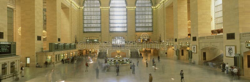 Binnenland van Grote Centrale Post, New York, NY royalty-vrije stock foto's Binnenland van Grote Centrale Post, New York, NY royalty-vrije stock foto's
