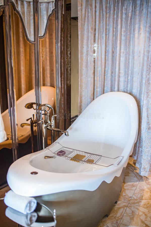 Interieur van het Ritz Carlton Shanghai, China royalty-vrije stock fotografie