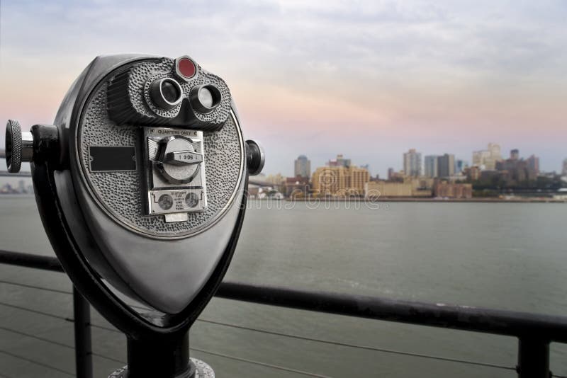 Binoculars royalty free stock image