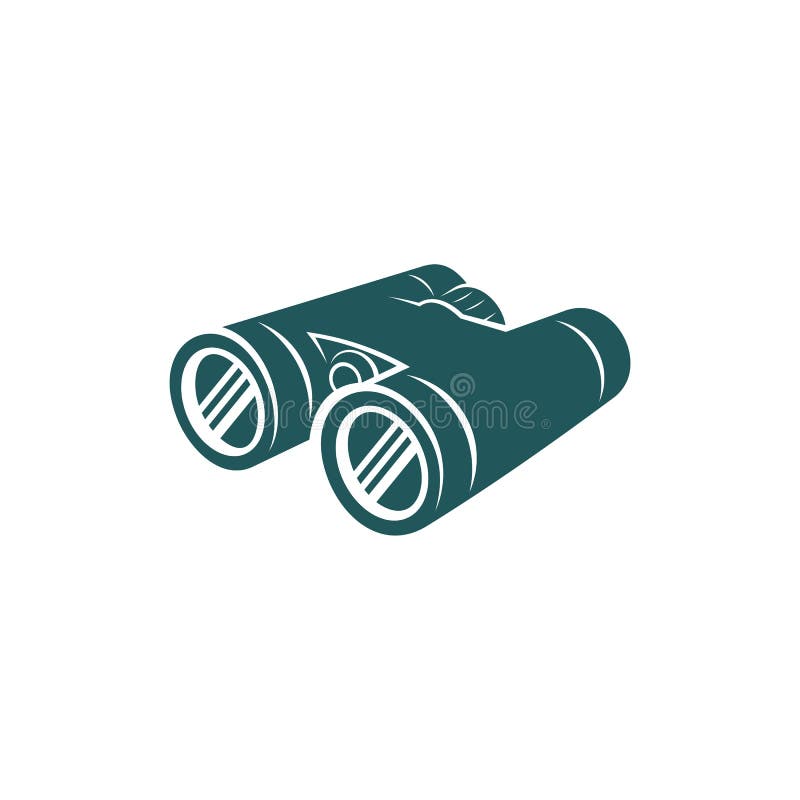Binoculars Design Vector. Icon Symbol Stock Illustration Illustration