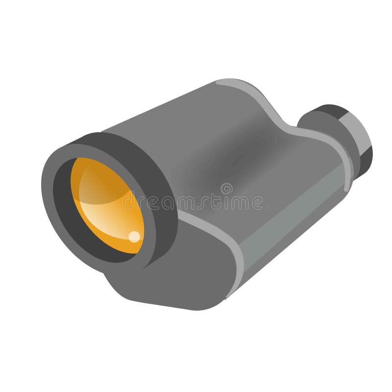 Binoculars modern zoom lens spyglass vector flat isolated icon. Binoculars modern zoom spyglass vector flat isolated icon. Military or surveillance binocular vector illustration Binoculars modern zoom lens spyglass vector flat isolated icon. Binoculars modern zoom spyglass vector flat isolated icon. Military or surveillance binocular vector illustration