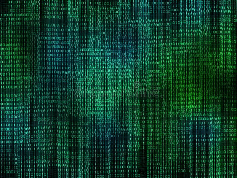 Binärer Code lizenzfreie abbildung Binärer Code lizenzfreie abbildung