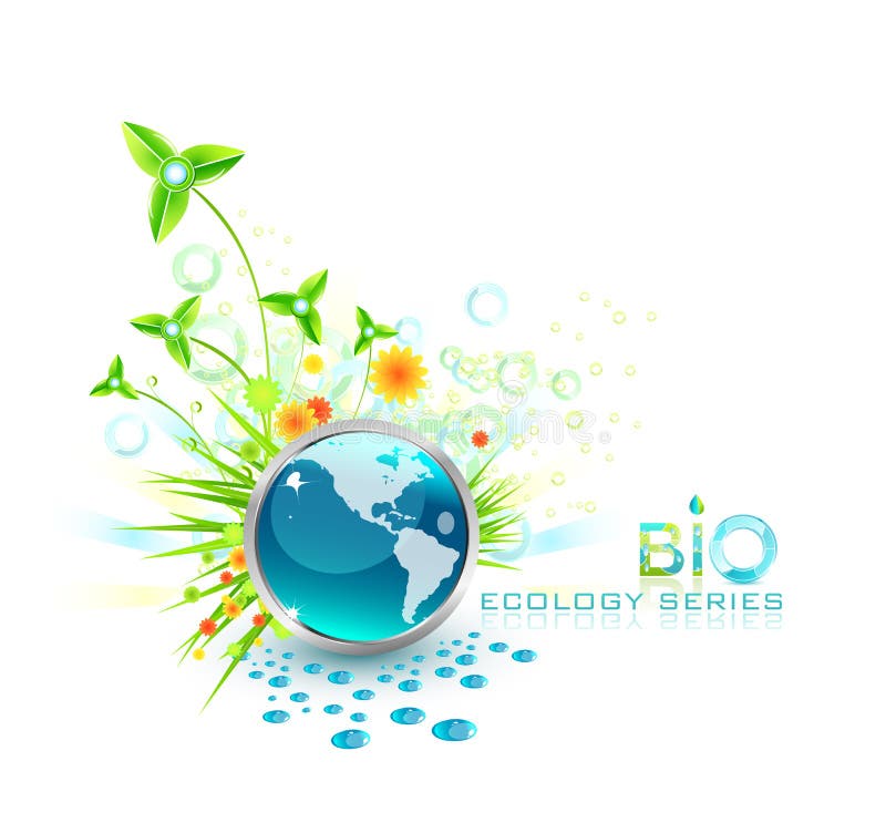 Bio- disegno illustrazione di stock