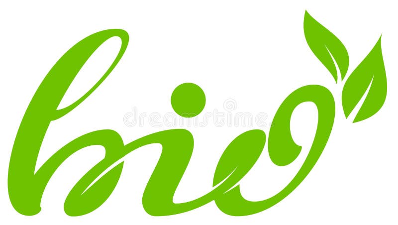 Bio textetikettgräsplan lämnar vård- symbol vektor illustrationer Bio textetikettgräsplan lämnar vård- symbol vektor illustrationer