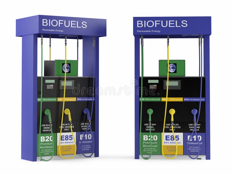 Biofuels station isolated stock photo. Image of gasoline 40960312