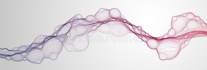 Biological mutation, microscopic virus, dotted vector particles shape, nano technology. royalty free illustration Biological mutation, microscopic virus, dotted vector particles shape, nano technology. royalty free illustration