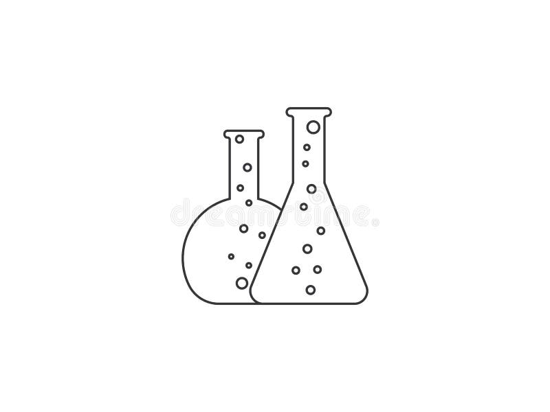Download Biology, Experiment, Flask Icon. Vector Illustration, Flat Design. Stock Vector - Illustration ...