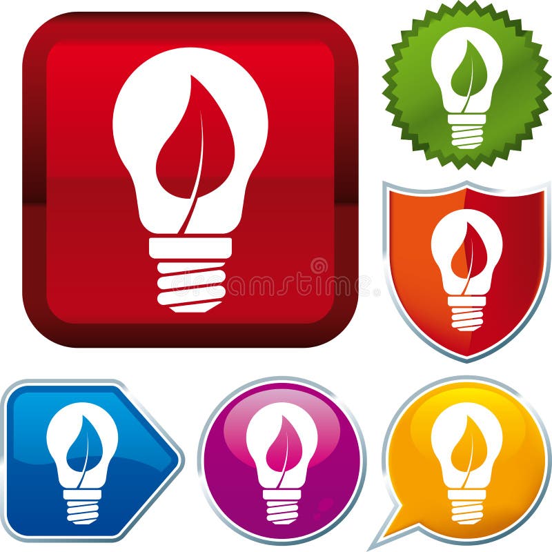 Biomass energy icon vector illustration