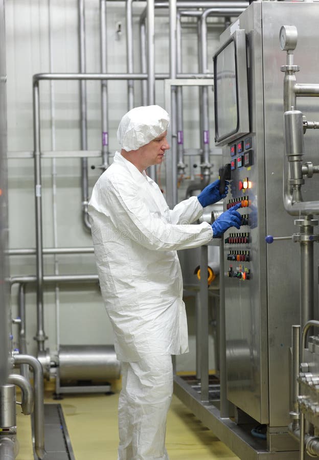 Biotechnologia technik kontroluje przemysłowego proces