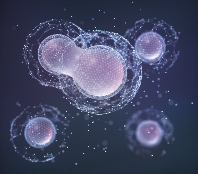 Biotechnology or biotech, concept of creation, division and cellular development. High organic technology with productive purposes. Code division stock images, royalty-free photos and pictures
