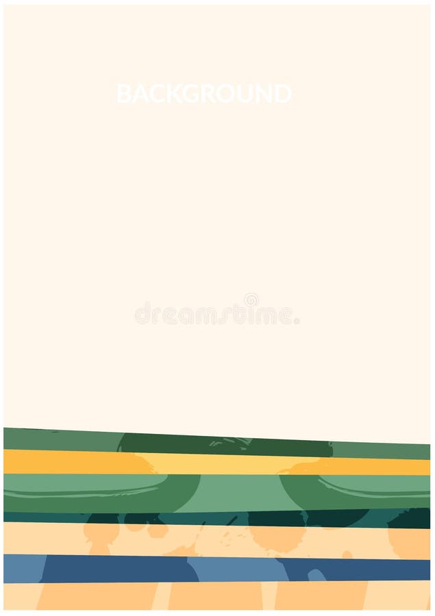 Bipacksedel för grön abstrakt jordbruksfält. grupppresentation av agrokortsmall. lodrät a4-layout med natur stock illustrationer
