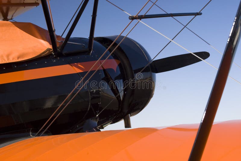 Biplane stock images