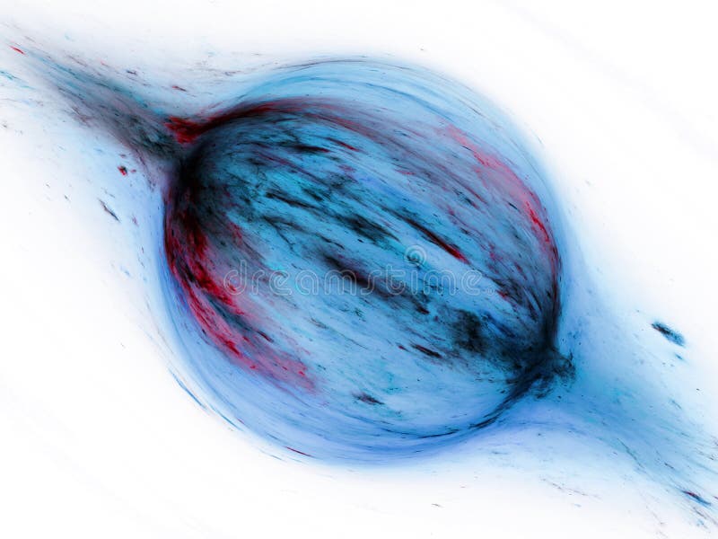 Bipolar dark matter and energy in space stock illustration Bipolar dark matter and energy in space stock illustration