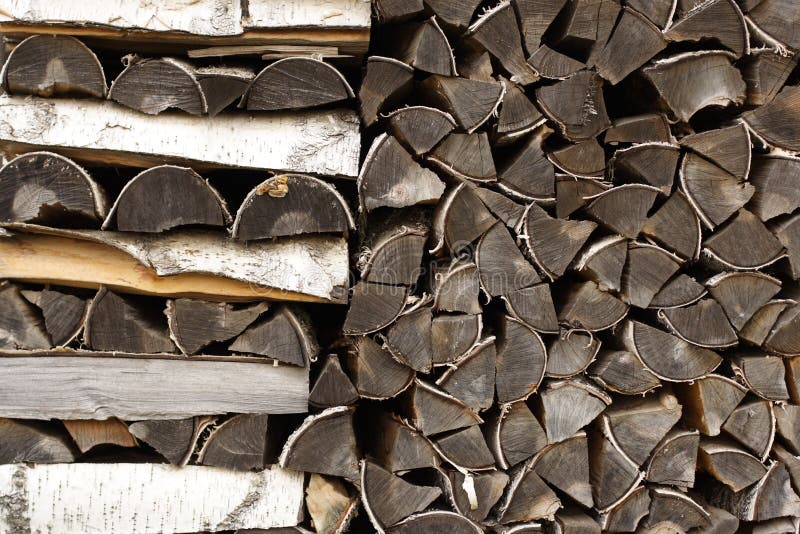 Birch fire wood stock image. Image of nature, lumberjack 17763783
