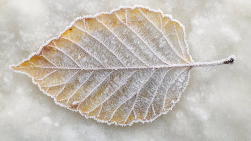 Birch leaf fall isolated royalty free stock photography