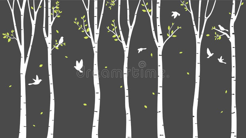 Birch Tree Stock Illustrations – 22,762 Birch Tree Stock Illustrations,  Vectors & Clipart - Dreamstime