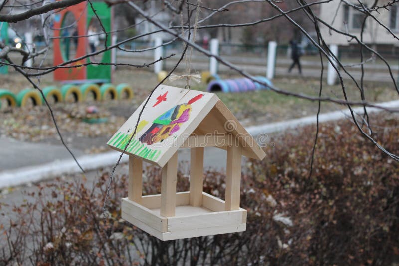 Bird feeders stock image. Image of garden, bird, wild 84718691