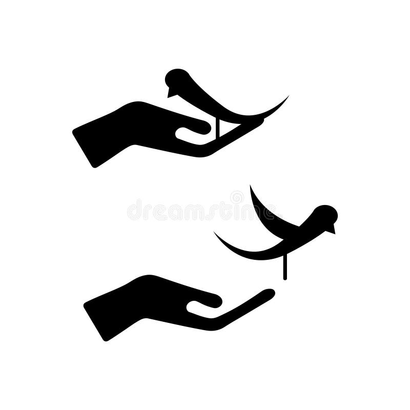 Birds Eating Hand Stock Illustrations 121 Birds Eating Hand Stock