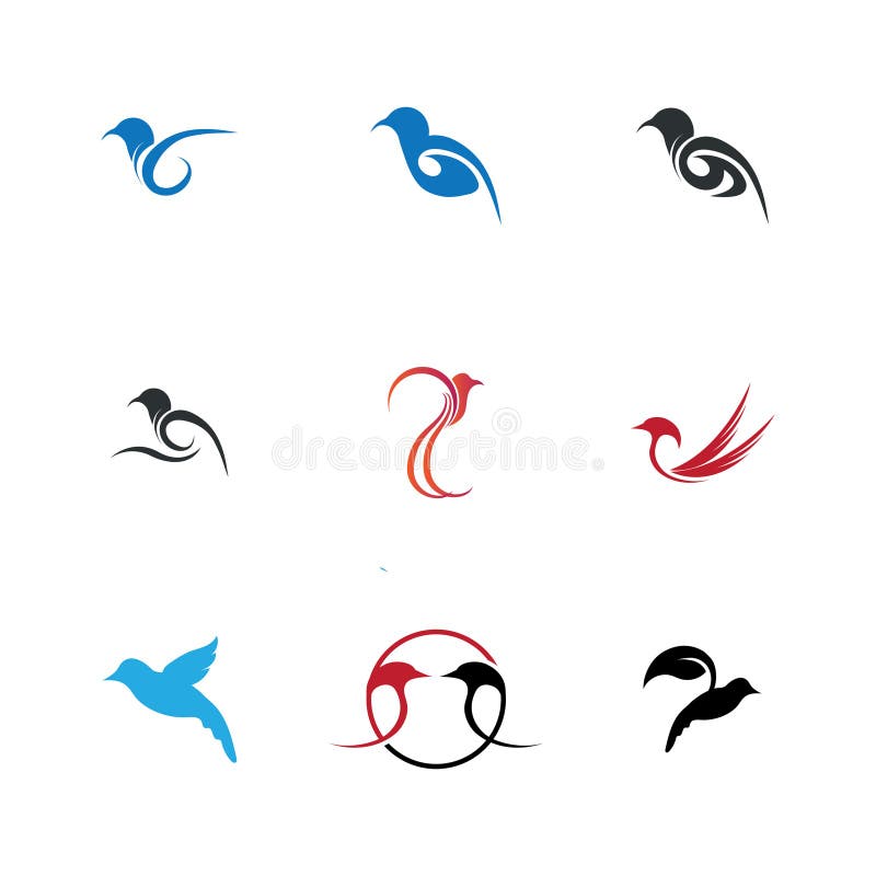 Bird Logo Images Illustration Design Stock Vector Illustration of