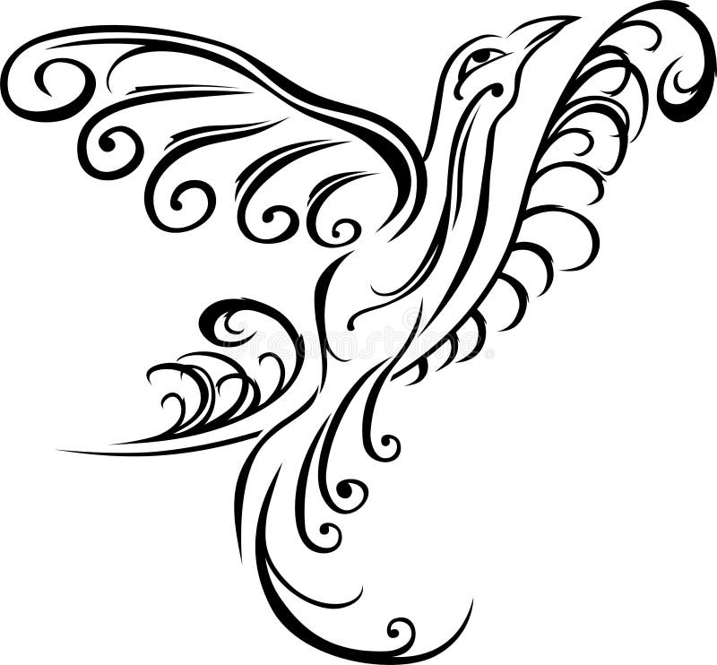 phoenix tattoo drawing  Clip Art Library