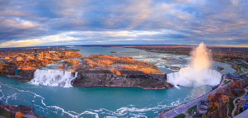 Bird View of Niagara Falls