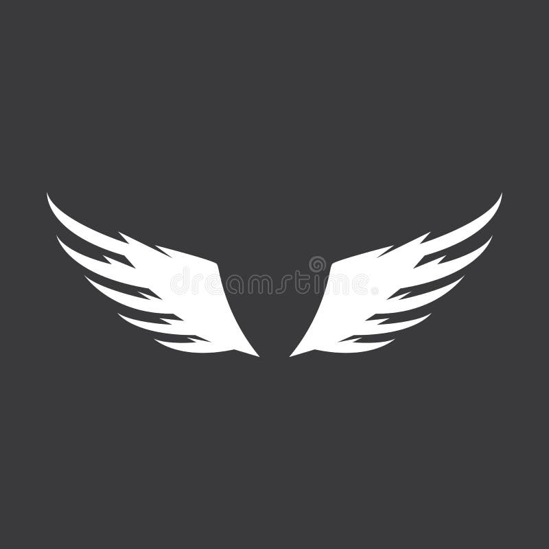 Bird Wings Logo Vector Template Stock Illustration Illustration of