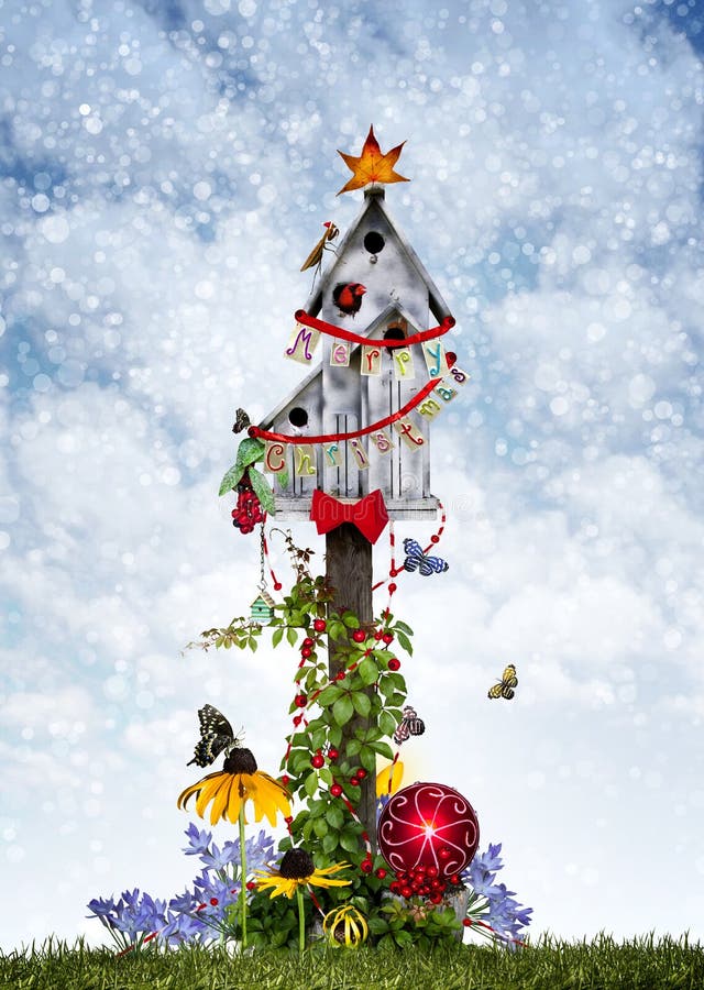Birdhouse de la Navidad