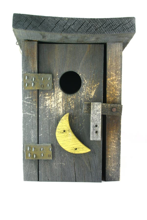 Birdhouse outhouse στοκ εικόνες