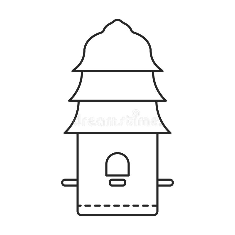 Birdhouse Outline Stock Illustrations 1,675 Birdhouse Outline Stock