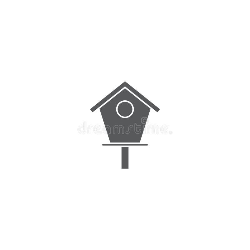 Birdhouse Vector Cartoon Set Icon.Vector Illustration Garden Nest on