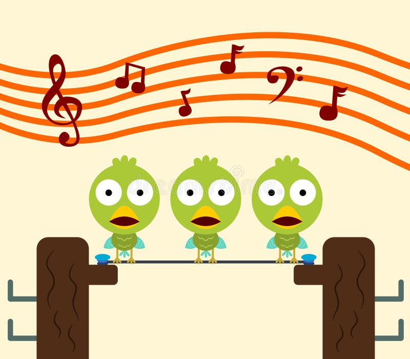 Birds choir