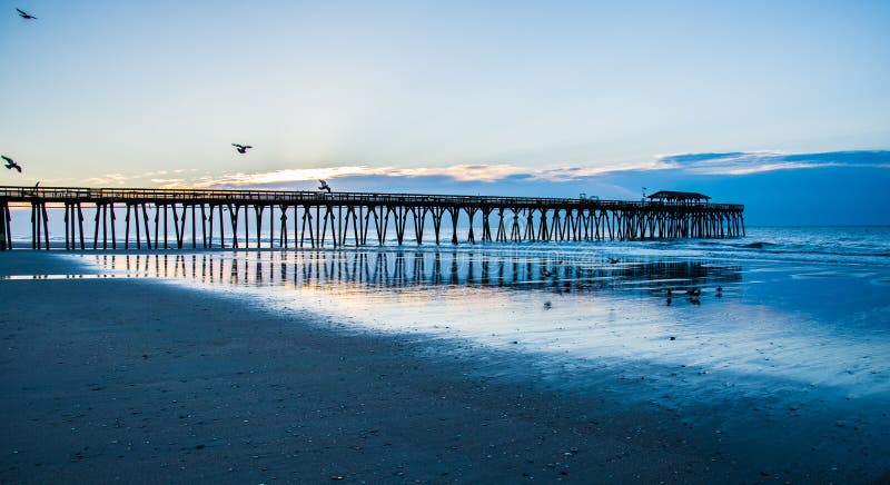 Blue Morning at the Myrtle Beach Fishing Pier