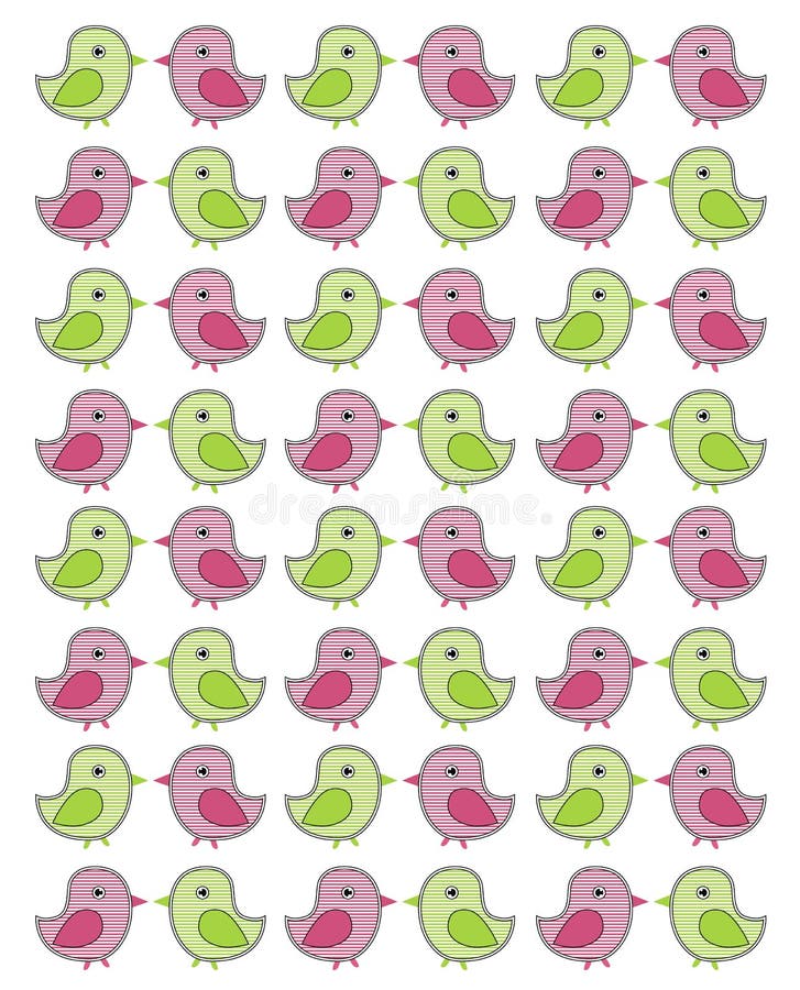 Birds pattern