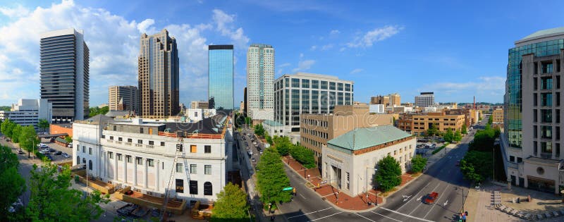 Birmingham Alabama Panorama stock photo