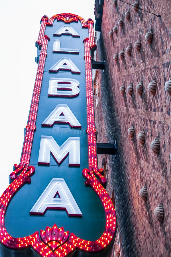 Birmingham, Alabama Skyline Stock Photo Image of skyline, lights