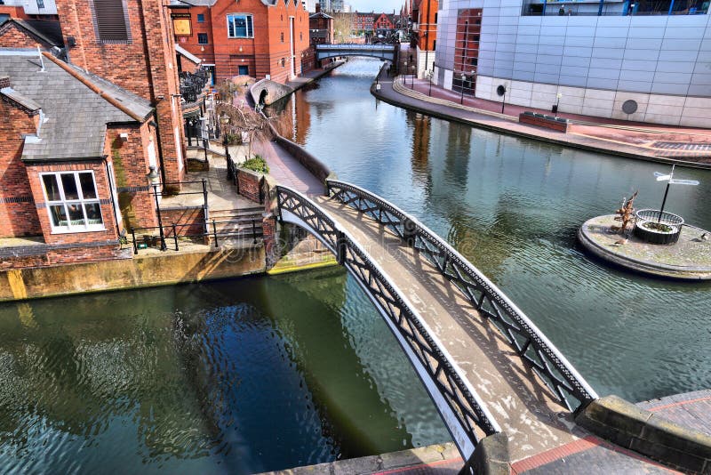 Birmingham canal stock image. Image of network, west - 148986117