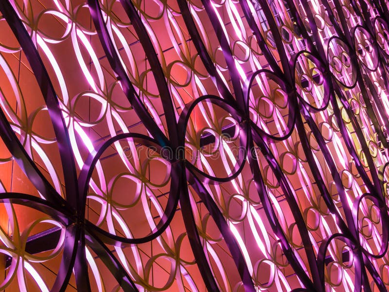 Birmingham Library Mecanoo Facard Evening Shot royalty free stock image