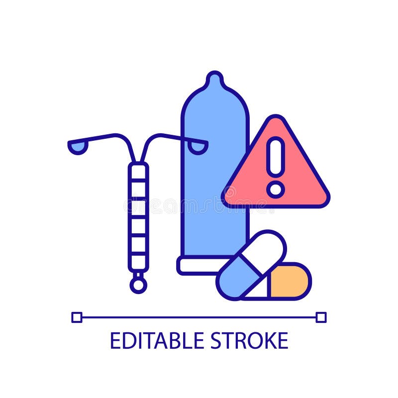 Birth Control Side Effects Stock Illustrations 14 Birth Control Side(06)