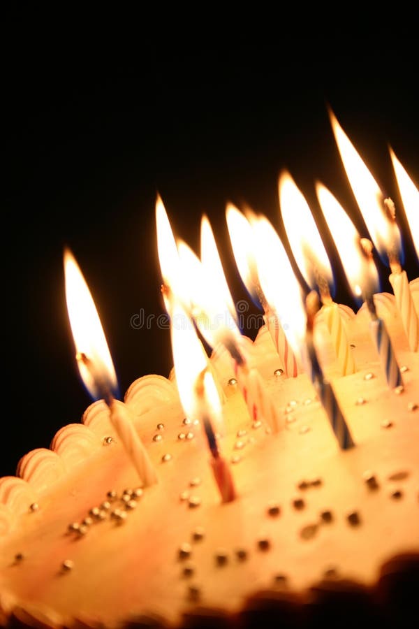 Pastel velas.