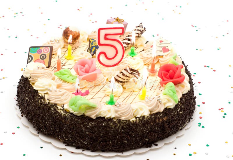 Birthday cake 5 years