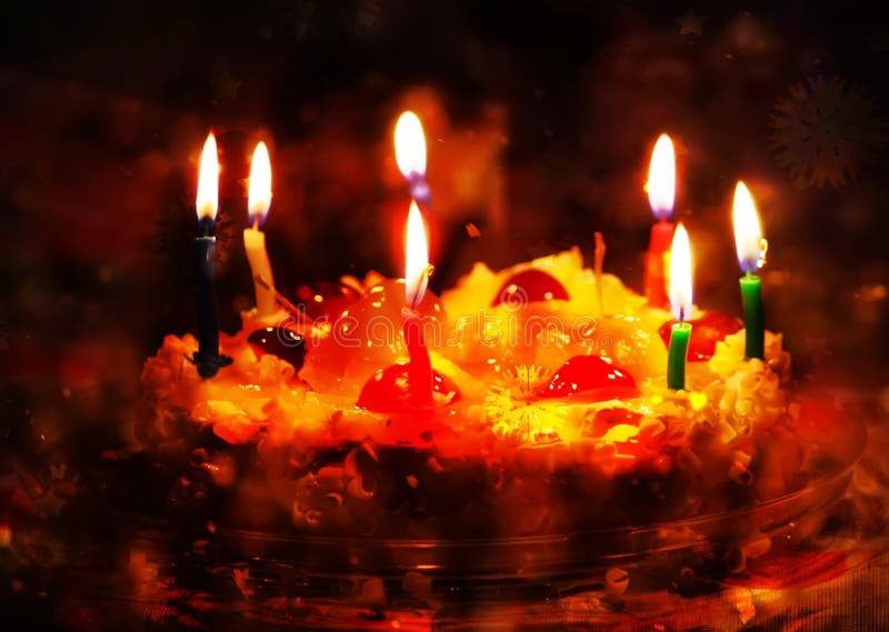 Birthday cake stock image. Image of beautiful, dessert 144910259