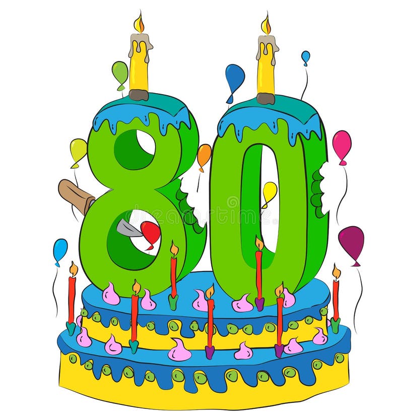 80th clipart