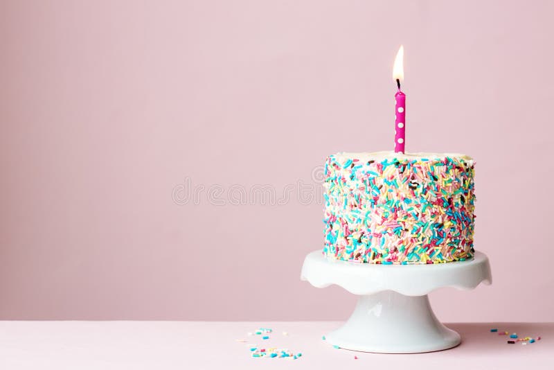 Birthday cake - download free vector drawing