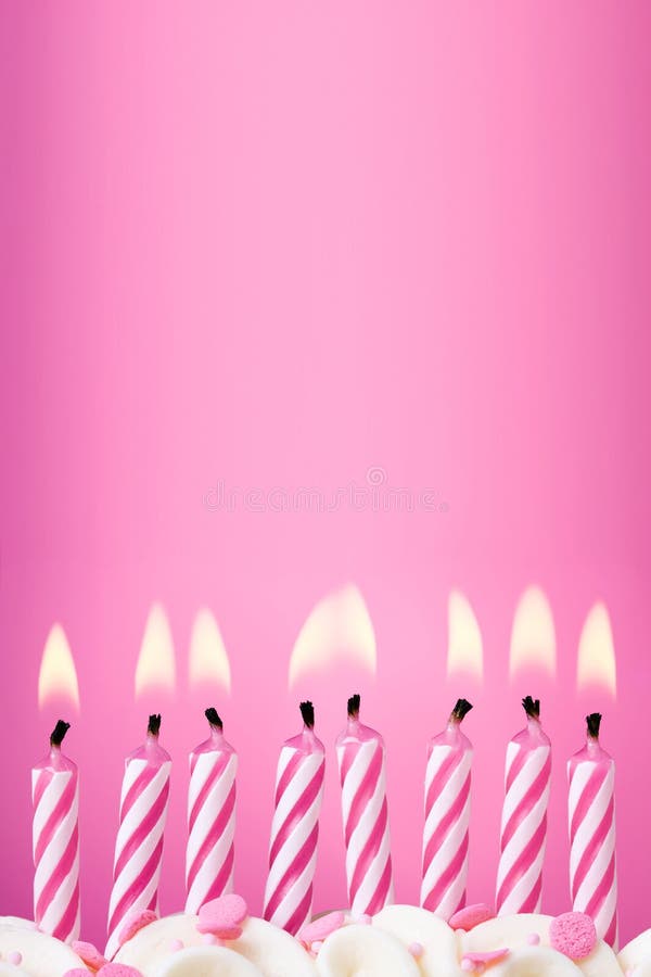 Birthday candle background stock photo. Image of eight 68110108