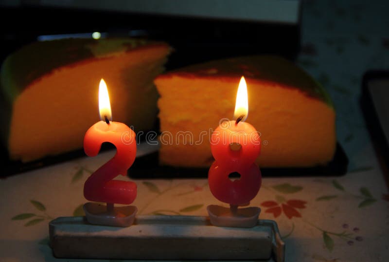 Birthday candle stock image. Image of birth, temple, eight 44702471