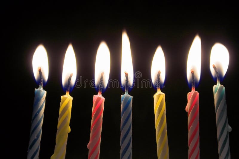Birthday cake candles stock photo. Image of candles, flicker 1920284